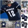 Maglia da calcio Nevada Wolf Pack NCAA College Colin Kaepernick Carson Strong Devonte Lee Shane Illingworth Nate Cox Taua Sanders Mack Jamaal Bell Williams