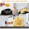 Popcorn maker luchtgraan per maker, elektrische machine-1200w, olievrije1