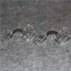 Smoking 4mm Thick flat top Quartz Banger Nail 19mm 14mm 10mm Male Female polished joint bowl for glass bong dab rigs