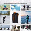 Electric Heated Vest Män Kvinnor Uppvärmning Vatten Värmekläder USB Uppvärmd Outdoor Vest Vinter Uppvärmd Jacka LJ201215