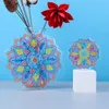 Resin Coaster Formy Textured Flower DIY Epoksyd Żywica Taca Formy Kwiat Herbaty Taca Coaster Epoksyd Formy