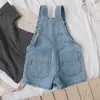 Bebek Tulum Yenidoğan Kızlar Tek Parça Tulumlar Donanma Jean Infantil Kolsuz Playsuits Çocuk Tulum Giysileri