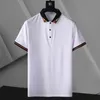 Mens Designers Polo T-shirts Zomer Korte Mouwen Turn Down Collar Korte Mouwen Tops Polo Shirts 2S