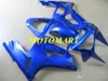 Insprutning Mote Fairing Kit för Kawasaki Ninja ZX 6R 600CC 03 04 ZX6R 636 2003 2004 Custom Blue Fairings Set ZX60