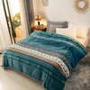 Cobertores de flanela de lã quente suave para camas lançar sofá capa coleciona cobertores de xadrez de inverno duplo espessado cobertor desistir mn 201112