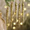 Висит орнамент моделирования ледяной рождественские украшения поддельных сосусов реквизит DIY зимняя свадьба вечеринка домашний декор Y201020