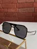 Men Glasses Sunglasses Legends 659 Black and Silver Grey Shaded gafas de sol Fashion Sunglasses uv400 Protection with Box