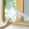 I detergenti per finestre magnetici rimuovono tracce d'acqua tergicristallo in silicone testina per la pulizia delle finestre di vetro del bagno della cucina domestica Semplice e pratico