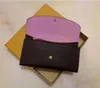 Portafogli designer di lusso in vera pelle di alta qualità Portafoglio Donna Portafogli moda Pochette Portafogli Emilie Porta carte con scatola Dus240t