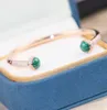 Luksusowa jakość Otwarta Bransoletka Z Diamentowym I Natura Kamień W Malachite I Red Agat Dla Kobiet Wedding Jewelry Prezent Darmowa Wysyłka PS8269