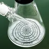 Op voorraad 15 inch hoge bong beker glas bongen diffuus downstem-rokende DAB RUIP OLIE Glasleiding WH001