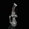 Glas Bubbler Recycler Dab Rig Ersättning Glas Bangs Wax Concentrate Dab Insatsskål Heady Insert Nagelbyte Värmehuvudspiral