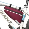 Bolsa para bicicleta de gran capacidad, bolsa para marco de carretera MTB, bolsa triangular, bolsa impermeable para bicicleta, accesorios para alforjas, 4 colores