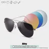 Avation Sun Glasses Men UV Ray Cut Polarised Shades For Man Double Bridge Frame Pilot Male039S Solglasögon Eyewear14192840