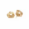 Classic Simple Wide Style Design Environmental Protection Zinc alloy Material Stud Advanced Sense Temperament Earring Suitable for2751