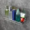 Corner Shelf Shower Strong Suction Stainless Steel Shelves Bathroom Shelf Shower Shelf Shampoo Holder Shower Basket T200413