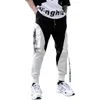 Herrbyxor Mens Black 2021 Hip Hop Streetwear Joggers Sweatpants Casual Cotton Harem Trousers Harajuku Cargo