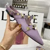 Sandals 2022 Summer Women 5cm High Heels Fetish Stripper Purple Peach Low Sandles Sexy Shoes1