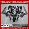 Fairing For HONDA CBR893RR 89 90 91 92 93 silvery flames CBR900RR 94HC.3 CBR 893RR 900RR 900 893 CBR893 RR 1989 1990 1991 1992 1993 Bodywork