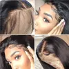 Modern Show 28 Inch Long Human Hair Lace Front Wigs For Black Women Indian Straight 13x4 Hair Wig 150 Density3180418