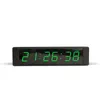 Zegarki ścienne wielokolorowe cyfrowe zegar LED Big Stopwatch Gym Countdown Timing School Warsztat Watch267a