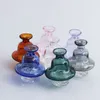 Smoking 25mmOD Cyclone Glass UFO Spinning Carb Cap Accessories Carb Caps For Quartz Banger Nails Glass Water Bongs Dab Oil Rig