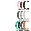 Black Buckle Silicone Watchband Replacement Wrist Band Strap Armband för Huawei Watch Fit Mini 100pcs / Lot