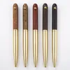 Originalidade Superior Bola De Madeira Pen Handmade Eco-Amigável Original Virando Rotring Masterpiece Wood Caneta com Kits de Marcação de Brass