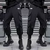 Houzhou貨物パンツ男性Techwear Men's Cargoのズボンストリートウェアファッション原宿底ジョギーズジョギング日本のストリートウェアG220224