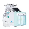 Nyaste 7 i 1 Spa Blackhead Remover Hydra Dermabrasion Water Microdermabrasion Skin Rengöring Hydrodermabrasion Machine