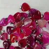 Hjärtformad kärlek pärla sten blandade hängen lösa pärlor för armband och halsband charms diy smycken för barn gåva m3270