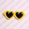 Pet Lovely Heart Sunglasses Hairpins Pet Dog Bows Hair Clips for Puppy Dogs Cat Yorkie Teddy Decor Pet Supplies