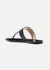 Modne skórzane uderzenia tylnki czarne włoskie luksusowe modne sandały męskie i damskie sportowe gumowe klapki