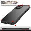 Carbon fiber Transparent Phone Cases For iPhone 13 12 11 Pro MAX XS XR X Anti-fall Acrylic PC Hard Back Cover