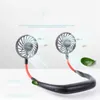 Ventilateur de cou suspendu, Rechargeable par USB, tour de cou paresseux, mains libres, double refroidissement, Mini ventilateur de Sport rotatif à 360 degrés