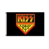 KISS Army Memorial Flag 3x5ft Poliéster Outdoor ou Indoor Club Impressão Digital Banner e Bandeiras Atacado