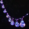 2.5M 10LED Retro Edison Globe Ball Bulb Lanterne LED String Lights Ghirlanda interna con spina per la festa nuziale Deoration 201203