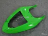 Kawasaki Ninja 2005 2006 için Yeşil Siyah Fairing Vücut Kiti 2006 ZX6R 05 06 Karoser ZX-6R 636 ZX 6R Periyodları Set + Hediyeler