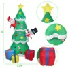 2.1M LED Inflatable Outdoor Glow Christmas Tree Merry Christmas Decoration Christmas Ornaments Happy New Year Xmas Tree 201027