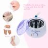 Pro Isıtıcı Balmumu Isıtıcı 500cc Spa El Epilatör Ayak Parafin Isıtıcı Vücut Depilatory Epilasyon Aracı Fasulye Seti W11109