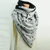 Vrouwen mode print mode afdrukken knop zachte wrap casual warme sjaals sjaals Houd warme sjaals wraps