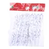12st julgran ornament Icicle Props Fake Ice Hanging Pendants Year Chritmas Decorations for Home Xmas Navidad Decor Y201020