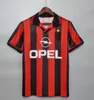 Retro Soccer Jerseys long sleeve Kaka Baggio Maldini VAN BASTEN Pirlo Inzaghi Beckham Gullit Shevchenko Vintage Shirt Classic Kit 93 94 95 96 97 06 07 09 10 Ac MiLaNS