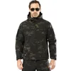 Heren Leger Camouflage Jas en Jas Militaire Tactische Jas Winter Waterdichte Soft Shell Jassen Windbreaker Hunt Kleding 201218