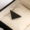Nieuwe Collectie Driehoek Letter Haar Clip Dames Meisje Metalen Triangle Barrettes met stempel Mode Haaraccessoires