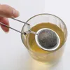 TEA INFUSER TEA HERRAMIENTA 304 Esfera de acero inoxidable Malla de malla de té Café Hierba Spice Filtro Difusor Manija Char Bola Top Calidad