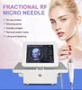 Portable Fractional Micro Needle RF Machine Cold Hammer Face Lift Skin Tighten Shrink Pores Stretch Marks Treatment 10/25/64/nano Cartridge Tips