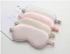 Silk Sleep Masks Rest Shading Eye Mask Padded Shade Cover Eyepatch Travel Relax Aid Blindfolds Eyemask