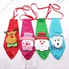 Kerstmiskinderen geven de voorkeur aan pailletten Santa Claus Snowman Rendier Bear Decoratie voor Home Xmas Toy Ornamens Y201020