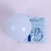 Macaron Blue Mint Pastel Balloons Garland Arch Sliver 101pcs DIY BINDY Wedding Baby Shower Nowy rok Globos Decorati 29326122